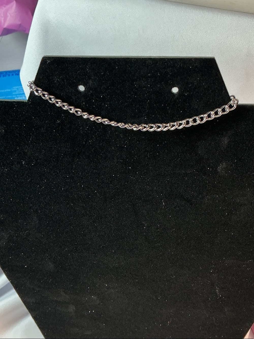★ Silver Tone Chain Bracelet Minimalist Punk Grunge Y2K Jewelry